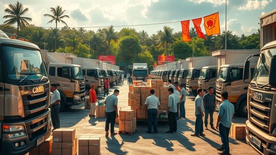 Sewa Truk untuk Pengiriman Barang Online Shop dan Toko Retail