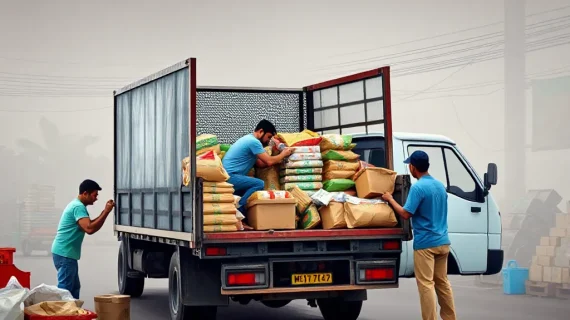Sewa Truk Barang untuk Pengiriman ke Pasar Tradisional